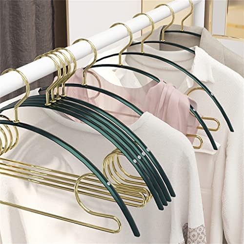 Genigw 5 парчиња алуминиумска легура гардероба простор за заштеда на облека за заштеда на облека за џемпер за складирање на кошула за џемпери
