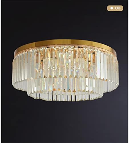 Чуниу тавански светла злато кристал предводена таванска ламба за спална соба дневна соба кујна трпезарија нордиска ходник светло