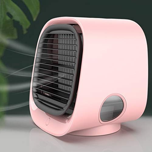 Renslat Air Huridifier Air Cooler Fan Fan Mini Desktop климатик со ноќно светло мини USB вода за ладење на вода овлажнител овластувач