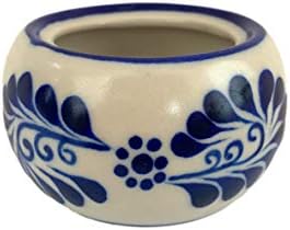Casa Fiesta Designs Talavera Ceramic Sugar Bowl - рачно насликана автентична мексиканска керамика, исто така одлична за меч, кафе, чајни зачини
