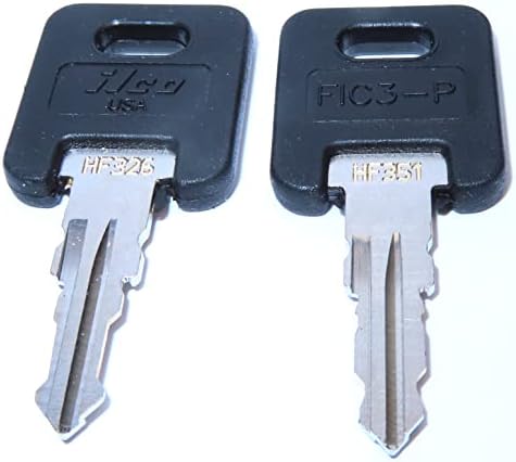 Копчиња за приколка за моторни марки RV сечат на заклучување/клучен број од HF326 T0 HF351 Работни клучеви Травел приколка мотор