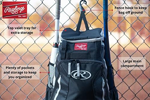 Рашири | R500 торба за опрема за ранец | Бејзбол/мекобол | Повеќе стилови