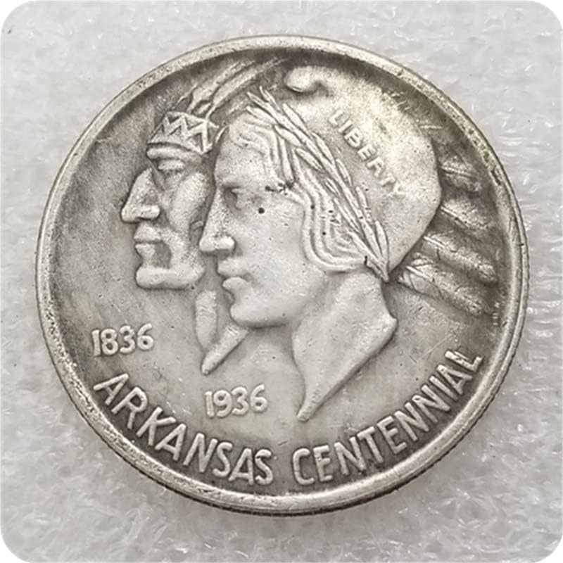 Антички занаети САД 1936-г странски комеморативни монети колекција на сребрен долар 3696