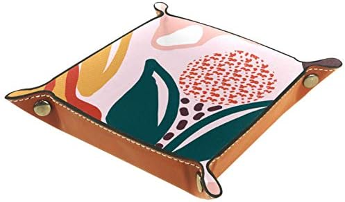 Lyetny Апстрактни Модерни Органски Форми Цветни Шема Организатор Фиока Кутија За Складирање Кревет Caddy Десктоп Фиока Промена Клуч