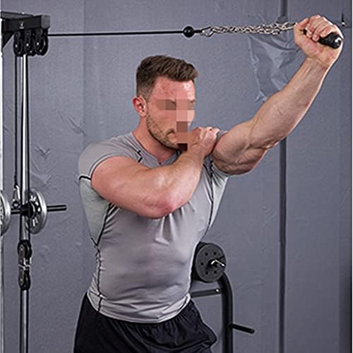 EODNSOFN фитнес единечен зафат што не се лизга тешка за трицепс бицепс Повлечете го мускулниот тренинг домашен салата за додатоци за