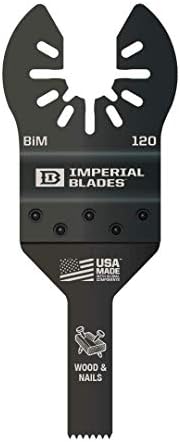 Империјални сечила IBOA120-1 Универзална фитмент 3/8 Детали од дрво HCS Blade, 1 PK, Multi