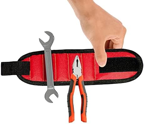 N/A MOWER STAR -лента за зглобот Преносна торба за алатки за завртки за завртки за завртки за вежбање бит за складирање на кутија за