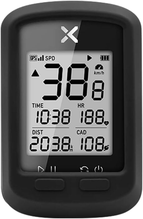 XOSS G+ GPS Велосипед Компјутер Со Капак (Случајна Боја), Bluetooth Мравка+ Велосипедизам Компјутер, Безжичен Велосипед Брзинометар