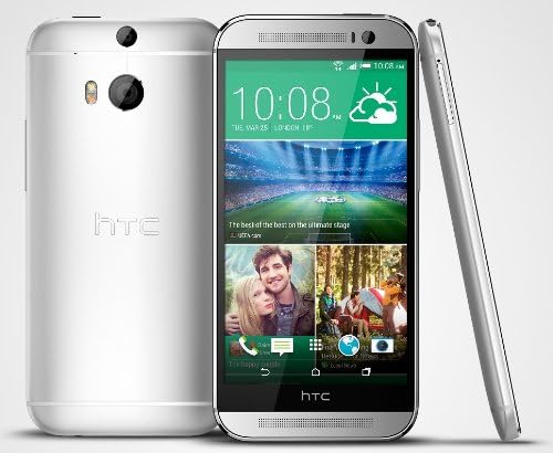 HTC One M8 16GB 4G LTE Отклучен GSM Android Cell Moll EmeA верзија - сребро