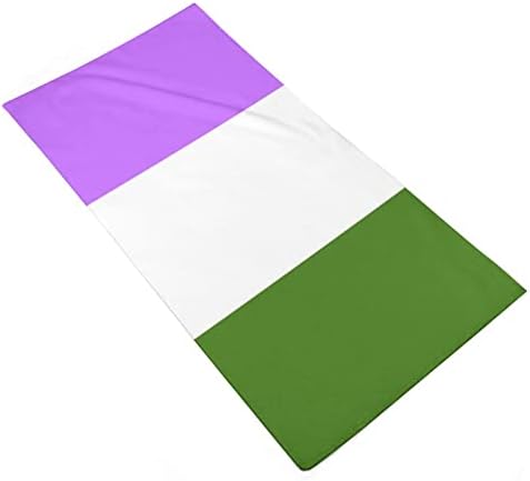 Родово знаме на гордоста ЛГБТ рачни крпи лице за миење на телото меки меки мијалници со слатки печатени за кујнски хотел за кујна секојдневна употреба