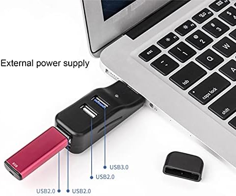 WJCCY USB 3.0 ЦЕНТАР 2.0 ЦЕНТАР 4 Порта USB Сплитер Експандер Повеќе USB Кабел За Податоци Центар Сплитер АДАПТЕР ЗА Напојување