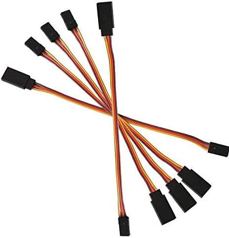 15 парчиња Sharegoo 150 mm машки до женски JR приклучок RC далечински управувач серво продолжение за продолжување на жицата кабел