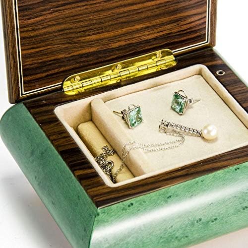 Шума зелена симпатична верверица Вуд Вудл 18 белешка за музички кутии за накит - многу песни што треба да се изберат - Торна Соренто
