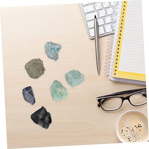 Исцелите 1 сет деликатни камења Исклучителни суровини кластерски скапоцени камења кристали карпи комплети подароци ѓердан медитација