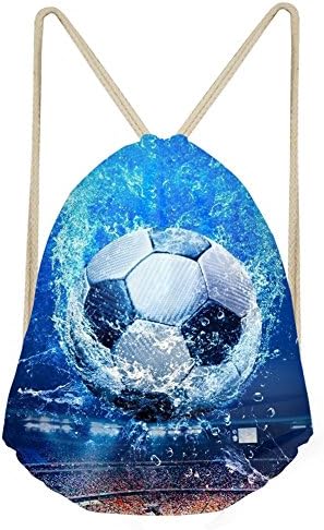 Колоранимален Подарок За Денот На Мајката Вода Фудбалска Топка Шема Спорт Момче Мажи Торба За Врвки Ранец За Рамо Еднократна Употреба