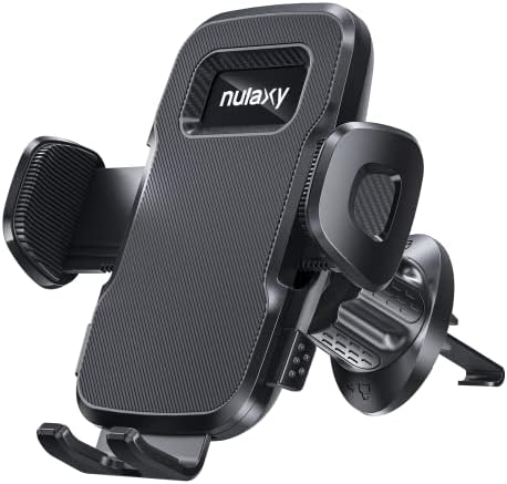 Nulaxy [2022 Надграден вентилатор за вентилатор за автомобили, монтирање на телефон, монтирање за автомобили за хоризонтални
