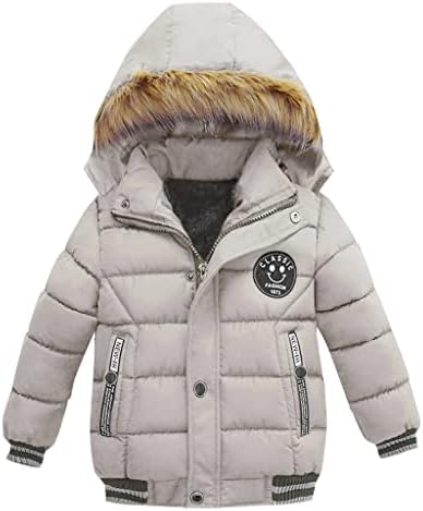 Момци дете зимско палто јакна палто со капто со капто Мода, топла облека јакна момчиња палто и јакна со качулка со аспиратор
