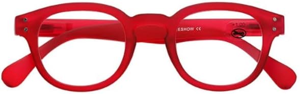 Н / Ретро Очила За Читање Женски Црвени Очила За Очи со Диоптрија француски Стилски Читател