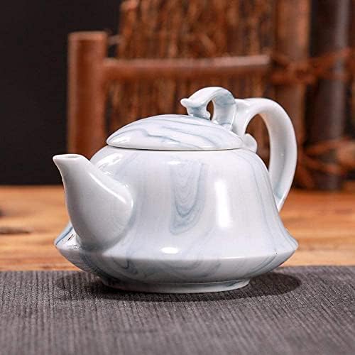 Забавувајте Се Чајник Чајник Чајник Чајник Нов Чај Сет Едноставен Мермер Шема Керамички Чајник Мастило Боја Чајник Чајник Чајник