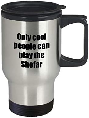 Shofar Player Travel Mugh Musicizon Issulatule Capse Smulation Gift Idea Cap Cafe Cape Paputer