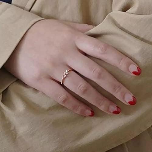 Womenените ветуваат прстени модни накит свадбени прстени за женски прекрасен фрагмент на рингестон прстени за свадбени прстени