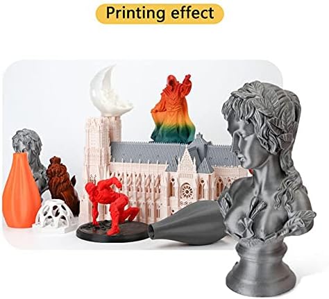 Филамента за печатач на 3D Faruta 1kg, PLA+ филамент 1,75 mm, полилактична киселина со надградена цврстина-портокалова портокалова