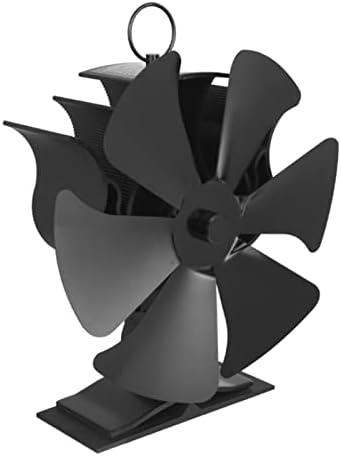 Уонгфи 2-во-1 Вентилатор За Камин 6-Вентилатор За Оџак Без Вентилатор За Шпорет На Топлина Со Напојување Низок Шум За Вентилатор