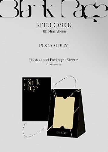 Up10tion Kim Wooseok Blank Page 4th Mini Album Poca верзија Photostand Package+QR картичка+Footcard+Налепница+Следење запечатена WOO SEOK