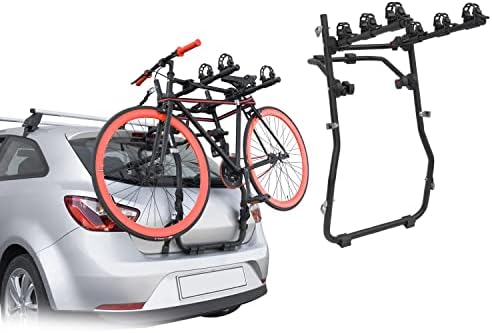ОМАК 3 решетка за велосипеди за Volkswagen Tiguan II (AD1 R-Line -2023 Црна | Кошарник за велосипеди за велосипеди 99 lbs оптоварување
