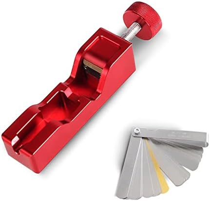 Yeshma Universal Slist Pluck Gap Tool Slusks Plucks Caliper комплет со мерач на чувства компатибилен со повеќето 10мм 12мм