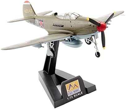 Модели на авиони 1/72 Поставете за борец P-39Q 1944 Воен авион модел на Воена војна Втора борбена авионска модел Орнамент или графички