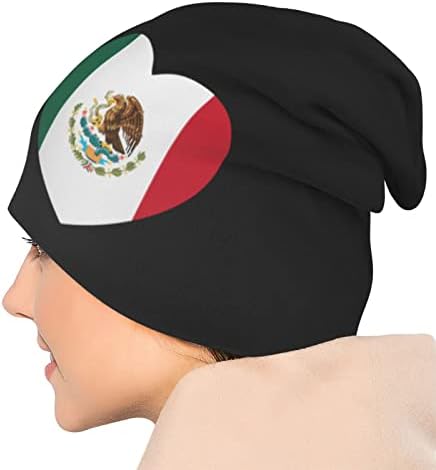 Мексико Знаме Бини Хемо Капа Рак На Главата Плетени Капи Широки Лигави Мексикански Плетени Капи За Жени Мажи