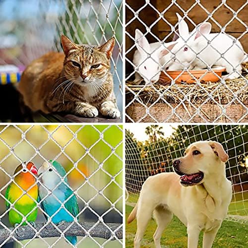 НЕТО Мрежа За Заштита На НАЈЛОН ЗА НАЈЛОН ЗА Миленичиња Мрежа за Безбедност на Миленичиња 5/10см Надворешна Конструкција Безбедносна