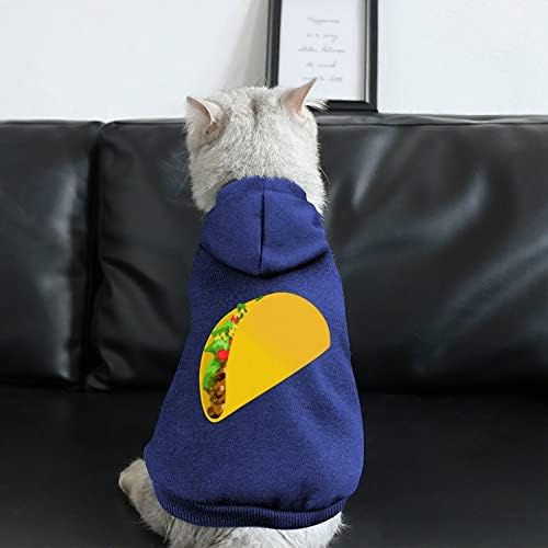 Taco Dogs Hooded Sweatshirt Pet Monids Holdies Облека пулвер мачки кошули