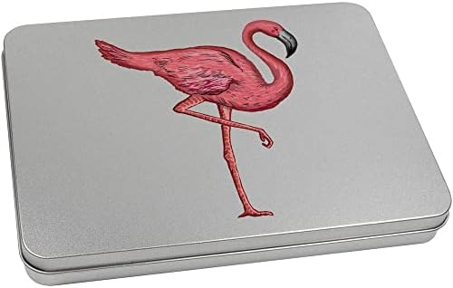 Азиеда „Фламинго“ метални канцелариски калај / кутија за складирање