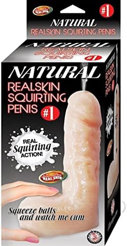 Nasstoys Natural Realskin Squirting Penis 01, 6 инчи дилдо