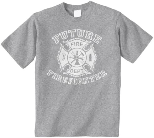 Идни маица на иднината на пожарникарот на мали момчиња на мали момчиња