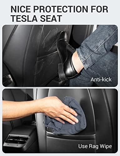 Банор Tesla Model 3 Model Y Model S Model S Model S Model S Model S Model Sead Seat Back Kick Chick Backseat Kick Mats For Kids Extrange