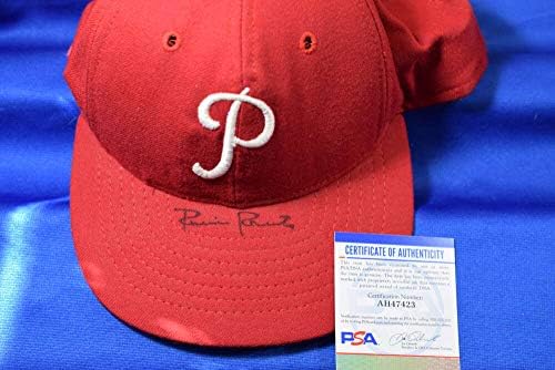 Робин Робертс ПСА ДНК -коа автограм Фили потпиша бејзбол капа