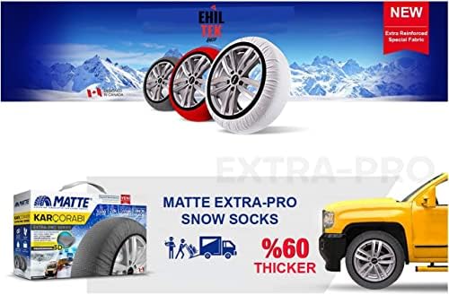 Премиум автомобили гуми снежни чорапи за зимска екстрапро -серија текстилен снежен ланец за GMC Sierra