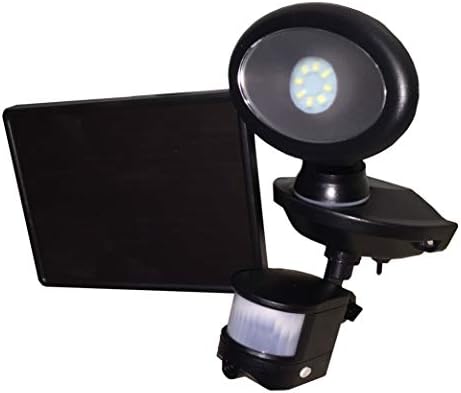 Maxsa 44643-Cam-BK соларна безбедност видео камера и светло-црна црна боја