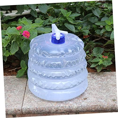 CLISPEED 2 парчиња вреќа за преклопување вода преносно шише со вода преносно вода котел за вода, шише за вода, кофа за вода, склопувачки резервоар