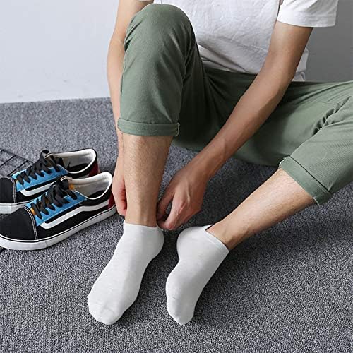 7дејотер Отпорни На Мирис Чорапи За Глуждот Мажи Жени Без Шоу Атлетски Трчање Ниски Кратки Чорапи