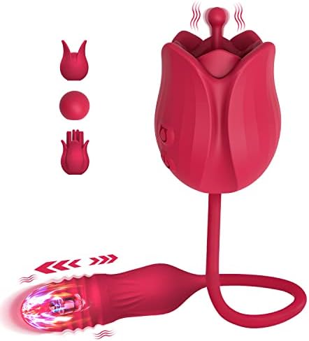 Клиторски вибратори на секс Роуз играчки - Момонии возрасни секс играчки 3 во 1 g место вибратор дилдо со 10 нафрлачки вибрирачки