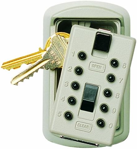 Kidde Пристапна Точка 001414 Keysafe Оригинал Слимлајн Комбинација На Копчиња Постојана Кутија За Заклучување Клучеви, 2-Клуч,