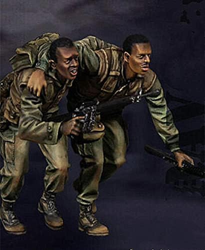 Гудмоел 1/35 Виетнамска војна САД Повредени смола Војник Модел Комплет/Неисправен и необоен минијатурен комплет/XH-5921