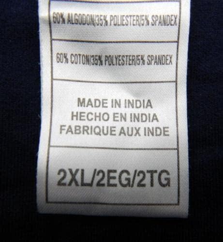 2000 -тите Орландо Меџик тим издаде морнарица Поло кошула 2XL DP41828 - Користена игра на колеџ