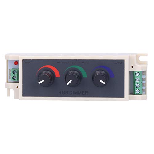 Контролор на LED светло, Smart LED RGB Dimmer Switch DC12‑24V 3 - Канален RGB Контролер на осветленост Прилагодување