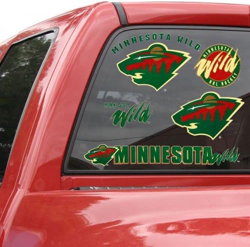 Wincraft NHL Minnesota Wild 06368013 Multi Use Decal, 11 x 17