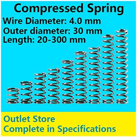 Изворите на компресија се погодни за повеќето поправка I компресија на пролетниот притисок на пролетниот дијаметар на жицата 4,0мм,